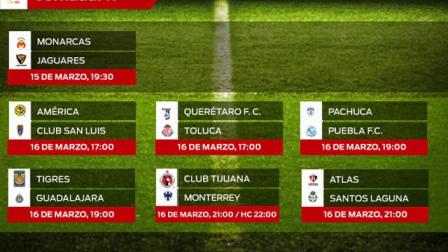 Los encuentros que se jugarán hoy y este sábado en la jornada 11 del Torneo Clausura 2013 de la Liga MX
