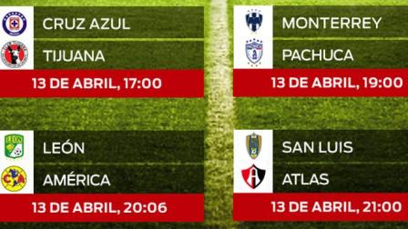 Consulta aquí la jornada 14 de la Liga MX