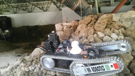 El robot explorador mexicano fue denominado Tláloc II-TC.