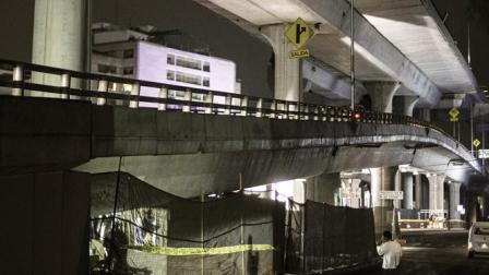 Se realizan las últimas maniobras en la Autopista Urbana Poniente.
