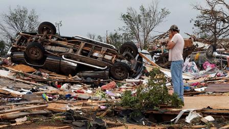 Las autoridades señalan que se trata del peor tornado que ha azotado a Oklahoma desde 1995 (AP)