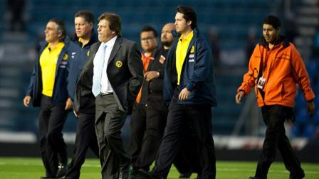 La llegada de los americanistas al Estadio Azul (Mexsport)