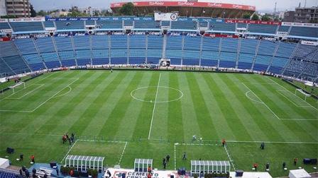 Las puertas del Estadio Azul ya están abiertas a los aficionados (Foto tomada de @LigaMX)