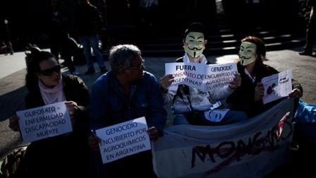 La marcha contra Monsanto en Argentina