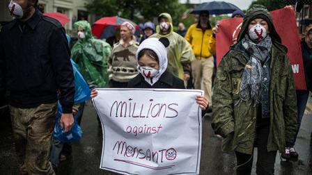 La marcha contra Monsanto en Estados Unidos