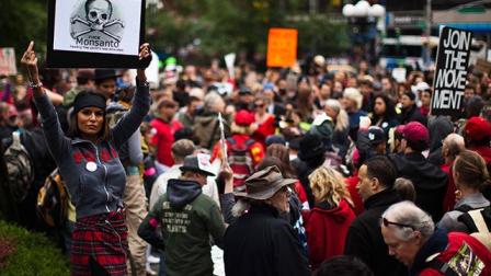La marcha contra Monsanto en Estados Unidos
