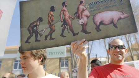La marcha contra Monsanto en Sudáfrica