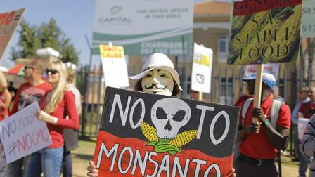 La marcha contra Monsanto en Sudáfrica