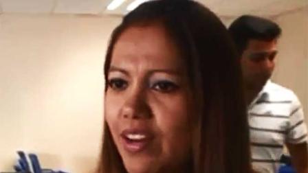 La mamá de Luis Roberto Ramírez Álvarez. Foto ESPECIAL