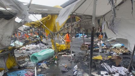 Únicamente de la plancha, se recogieron 81 toneladas de basura.