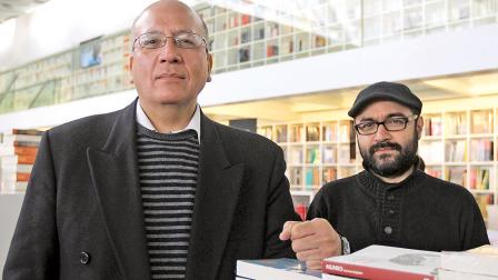 Vicente Quirarte y Bernardo Esquinca.