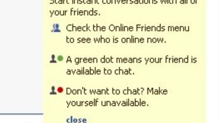 El chat de Facebook aparece el 7 de abril 2008.
