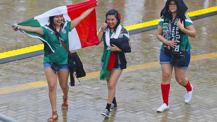 Se registra lluvia en Natal (EFE)