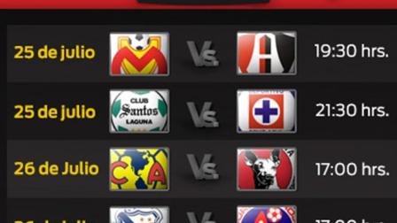 Horarios de la Jornada 2 del Torneo Apertura 2014
