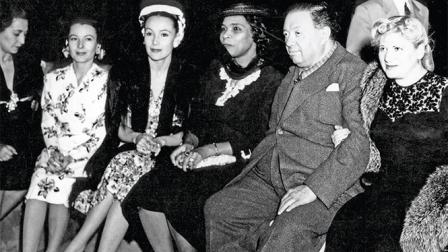 Dolores del Río y Diego Rivera.