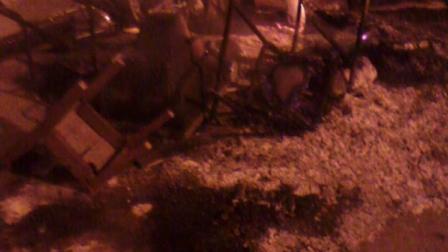 Habitantes de Bolonchén de Rejón, Hopelchén, incendiaron las oficinas del Palacio Municipal de esa población 