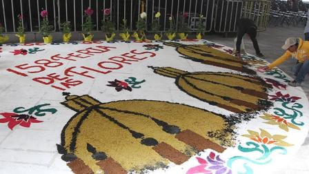 Este sábado, fue inaugurada la 158 Fería de las Flores en el Parque de la Bombilla, en la delegación Álvaro Obregón. Foto Notimex