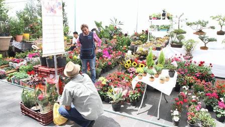 Este sábado, fue inaugurada la 158 Fería de las Flores en el Parque de la Bombilla, en la delegación Álvaro Obregón. Foto Notimex