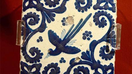 La talavera se aplicó también en los azulejos. Foto INAH