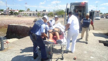 Un joven de 27 años de edad, quien zarpó el 13 de septiembre de Las Arenitas en Culiacán, Sinaloa, junto con otras dos personas que presuntamente perdieron la vida, fue rescatado por elementos de la Marina