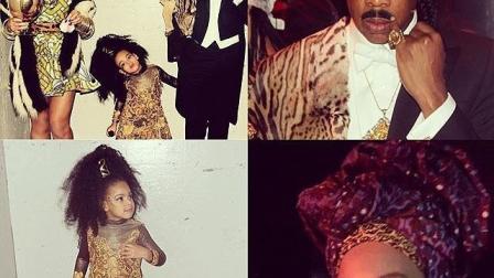 Beyonce y Jay Z como Reina Aoleon y Príncipe Akeem (en su momento interpretado por Eddie Murphy / Instagram 