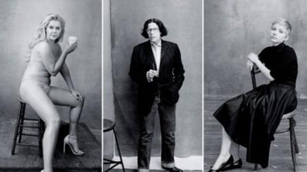 Amy Schumer, Fran Lebowitz y Tavi Gevinson. (Pirelli)