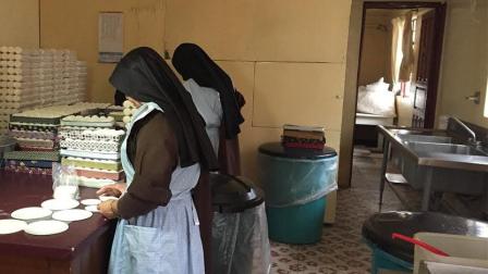 Las hermanas no podrán asistir a la visita del Papa Francisco, pero se sienten satisfechas de que su trabajo estará presente.