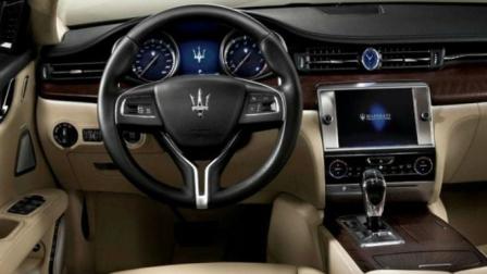 Los interiores revelan materiales de primera calidad así como confort para los ocupantes. Foto: Maserati