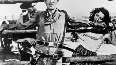 Duelo al sol.- Al lado de Jennifer Jones (1947), protagonizó el western basado en el relato bíblico de Caín y Abel. Foto: Archivo Excélsior
