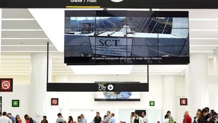 El secretario de Comunicaciones adelantó que alrededor de 20 mil pasajeros y usuarios contarán con conexión a Internet de forma simultánea. Foto: SCT