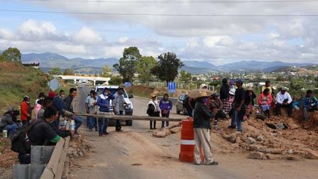 Pobladores de Nochixtlán han realizado bloqueos (Foto: Cuartoscuro)
