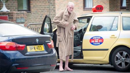 Las desalentadoras imágenes de Paul Gascoigne (Foto: Cortesía The Sun)
