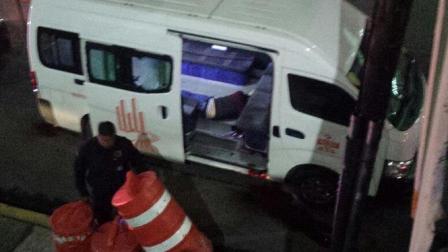 Entre los pasajeros se encontraba un militar que enfrentó al delincuente. Foto: Carlos Arteaga