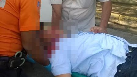 Los primeros reportes indican que hay un escolta herido de bala en la cabeza, pero fue trasladado al hospital de Traumatología de Lomas Verdes