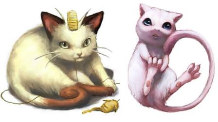 Dibujos muestran cómo lucirían los pokémones si fueran animales reales Ilustración: Tomada de Totomame