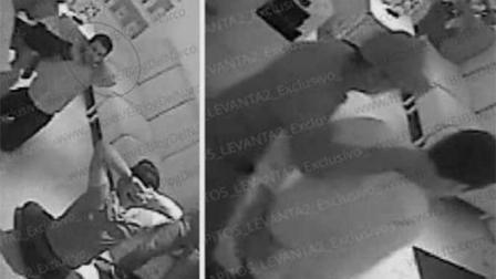 Cámaras de seguridad de "La Leche" captaron el momento en que Jesús Alfredo Guzmán Salazar es "levantado" por el CJNG. Foto: El Blog del Narco