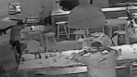 Cámaras de seguridad de "La Leche" captaron el momento en que Jesús Alfredo Guzmán Salazar es "levantado" por el CJNG. Foto: El Blog del Narco