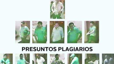 Las fotos también muestran a los siete presuntos integrantes del Cártel Jalisco Nueva Generación que irrumpieron en el lugar y se llevaron Guzmán Salazar. Foto: El Blog del Narco