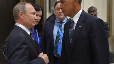El Internet no perdonó el encuentro de Obama y Putin, y los memes aparecieron. (Foto: Reddit)