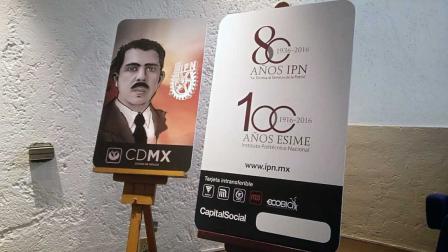 El Metrobús conmemora los 80 años del IPN y los 80 de la ESIME.