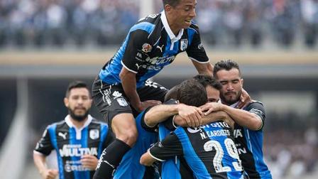 Neri Cardozo rompió el cero y le dio ilusiones al Querétaro de llevarse los tres puntos de Ciudad Universitaria (Mexsport)