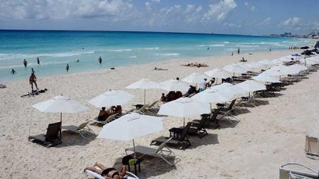 Cancún es el destino favorito de los visitantes extranjeros. 