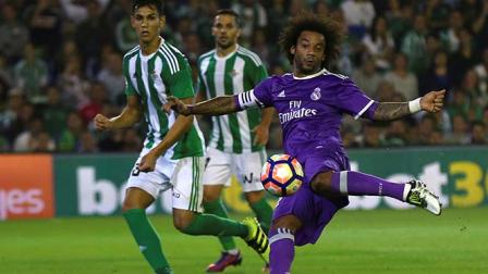 Marcelo también se hizo presente el marcador de los 'merengues' (Reuters)