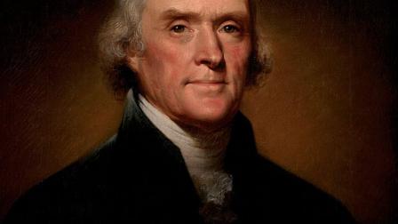 Thomas Jefferson por Rembrandt Peale (Foto: Whitehouse.com)