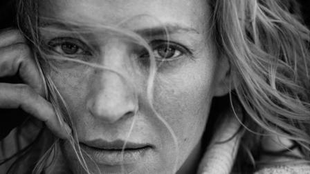 La actriz Uma Thurman posó sin maquillaje para Lindbergh. (Foto: Pirelli)