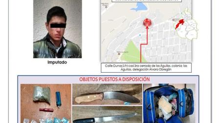 Los hechos ocurrieron el pasado 3 de febrero en la delegación Álvaro Obregón. Foto: PGJDF