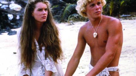 Christopher Atkins con Brooke Shields, en una escena de 'The Blue Lagoon'. (IMDB)