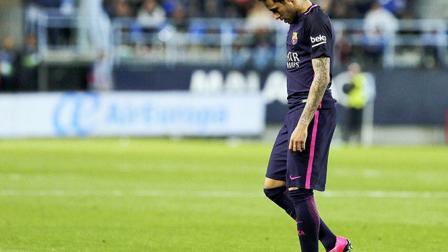 Neymar podría perderse el duelo contra el Real Madrid por la suspensión de tres partidos que le impuso el Comité de Competición de la Federación Española de Futbol (EFE)
