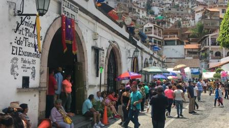 El Triángulo del Sol: Acapulco, Ixtapa-Zihuatanejo y Taxco (foto) fue de los destinos más visitados de todo el país. 
