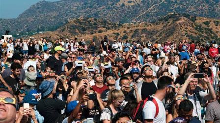 En el Griffith Observatory, en California.